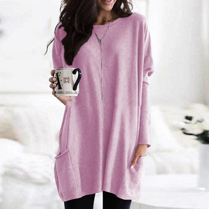 Women Fall/Winter Chic Round Neck Jumper