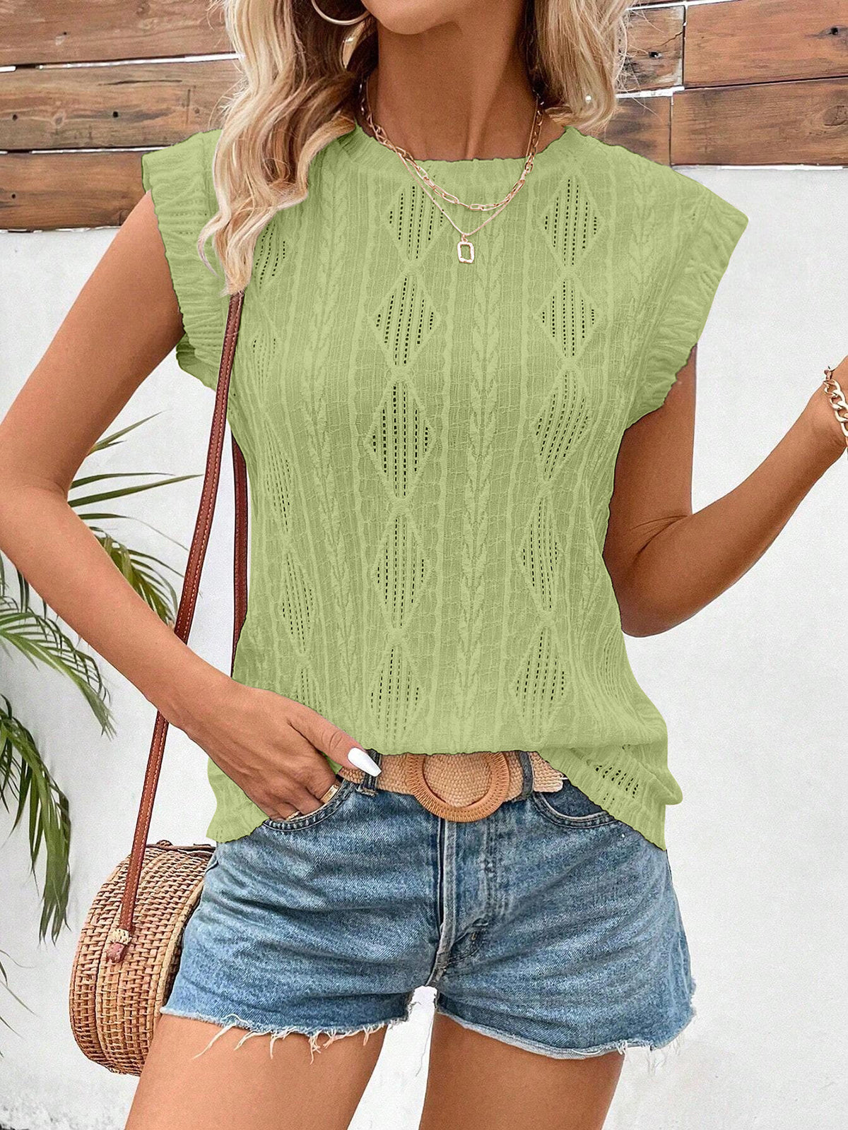 ✨Women Summer Classic Jacquard Stripe Tee
