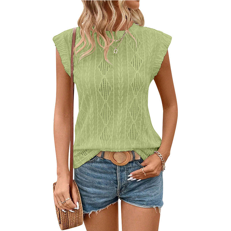 ✨Women Summer Classic Jacquard Stripe Tee