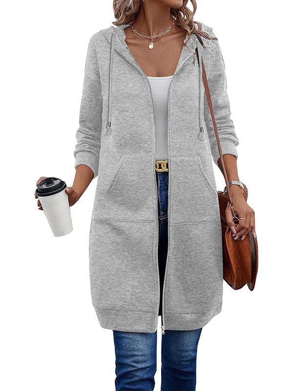 š„Best-1 Sale Longwearš„Women Fall/Winter 2025 Casual Zip up Fleece Hoodies