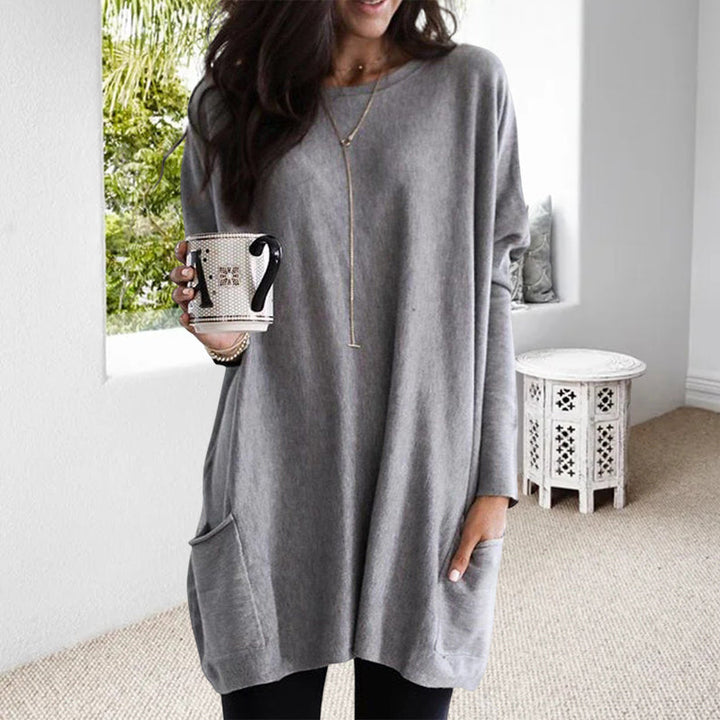 Women Fall/Winter Chic Round Neck Jumper