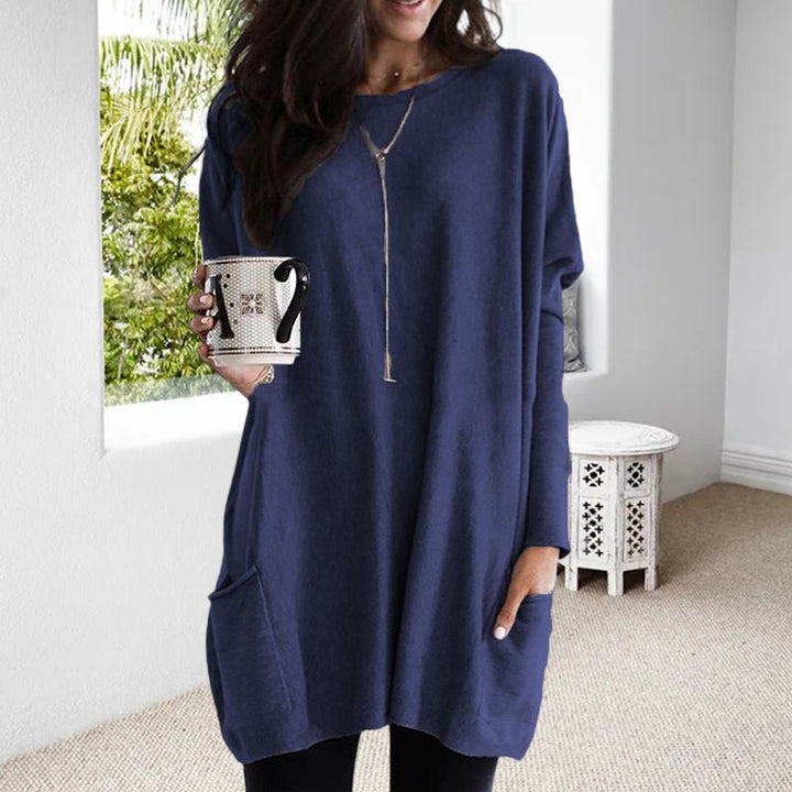 Women Fall/Winter Chic Round Neck Jumper