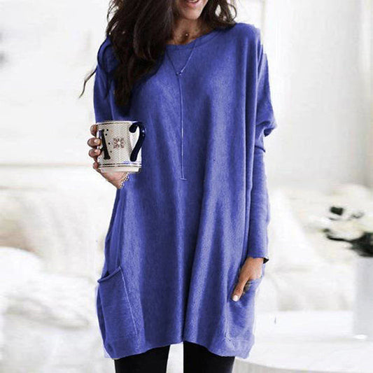 Women Fall/Winter Chic Round Neck Jumper