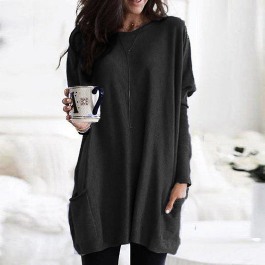 Women Fall/Winter Chic Round Neck Jumper