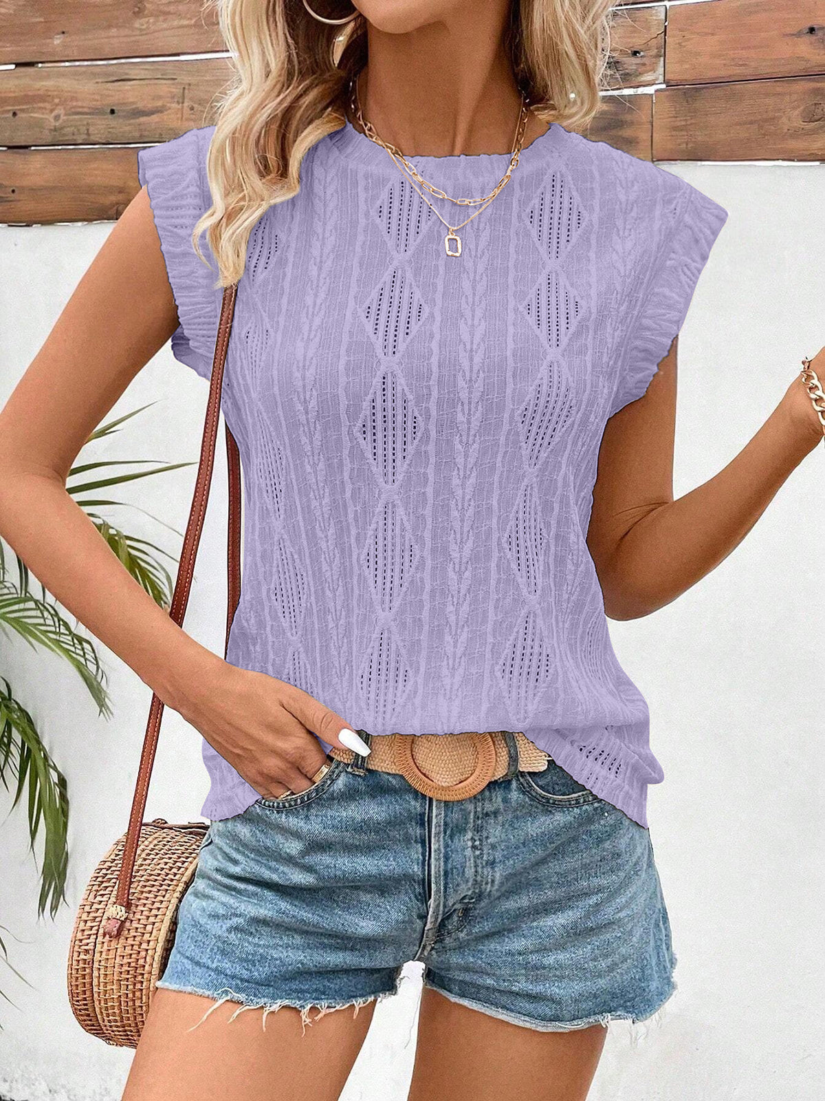 ✨Women Summer Classic Jacquard Stripe Tee
