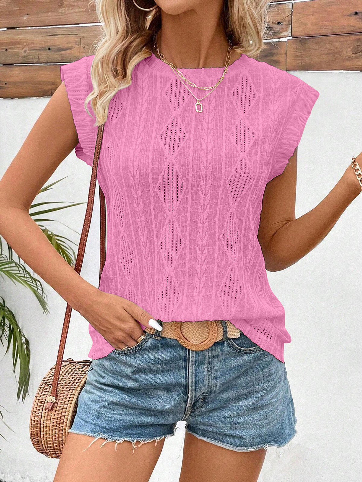 ✨Women Summer Classic Jacquard Stripe Tee